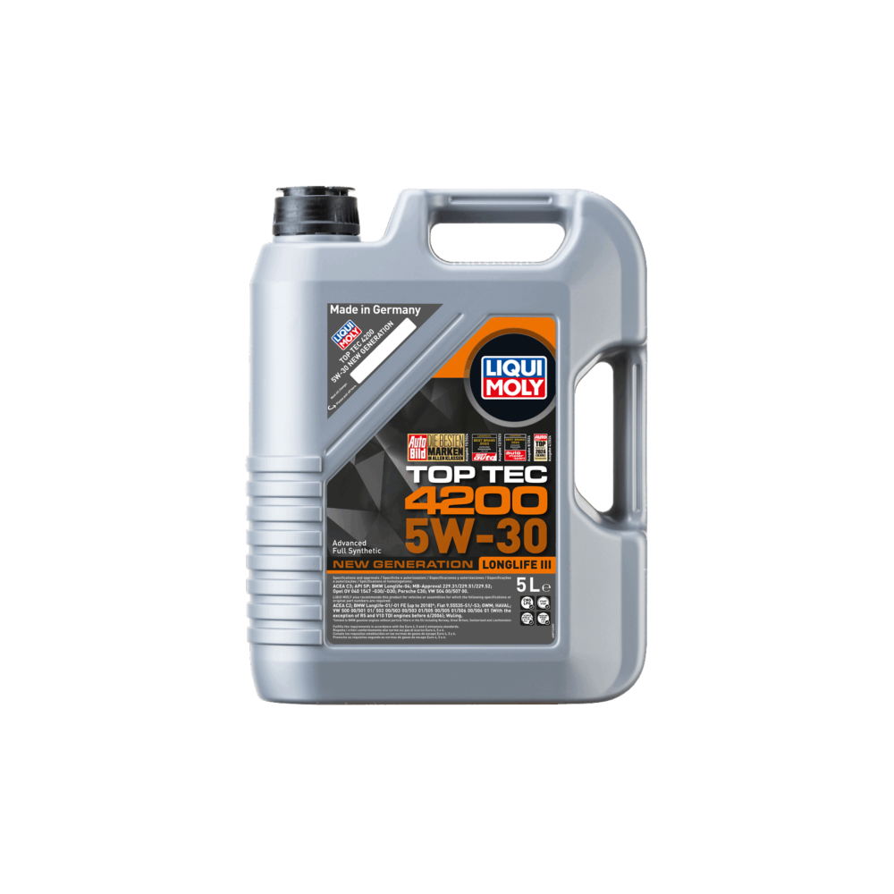 Моторное масло LIQUI MOLY TOP TEC 4200 5W30 5L | Oiler