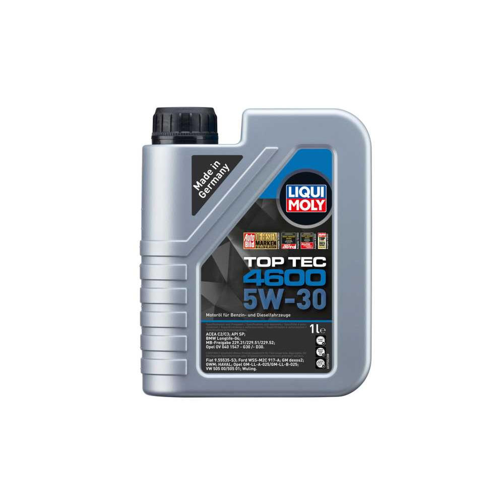 Моторное масло LIQUI MOLY TOP TEC 4600 5W30 1L | Oiler