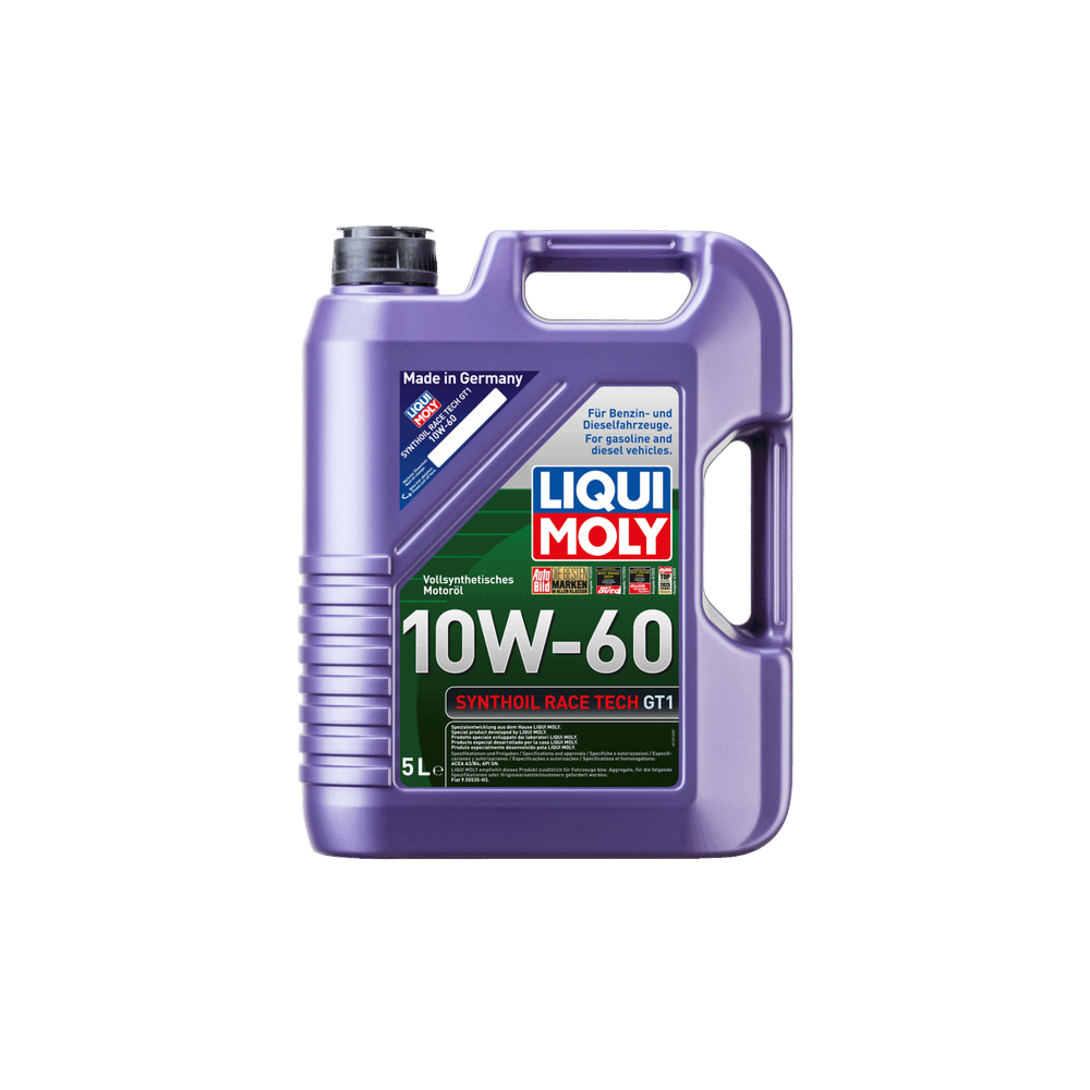 Variklio alyva LIQUI MOLY SYNTHOIL RACE TECH GT1 10W60 5L | Oiler