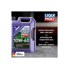 Engine oil LIQUI MOLY SYNTHOIL RACE TECH GT1 10W60 5L | Oiler