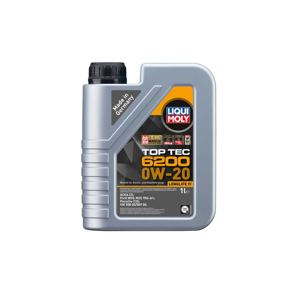 Variklio alyva LIQUI MOLY TOP TEC 6200 0W20 1L | Oiler