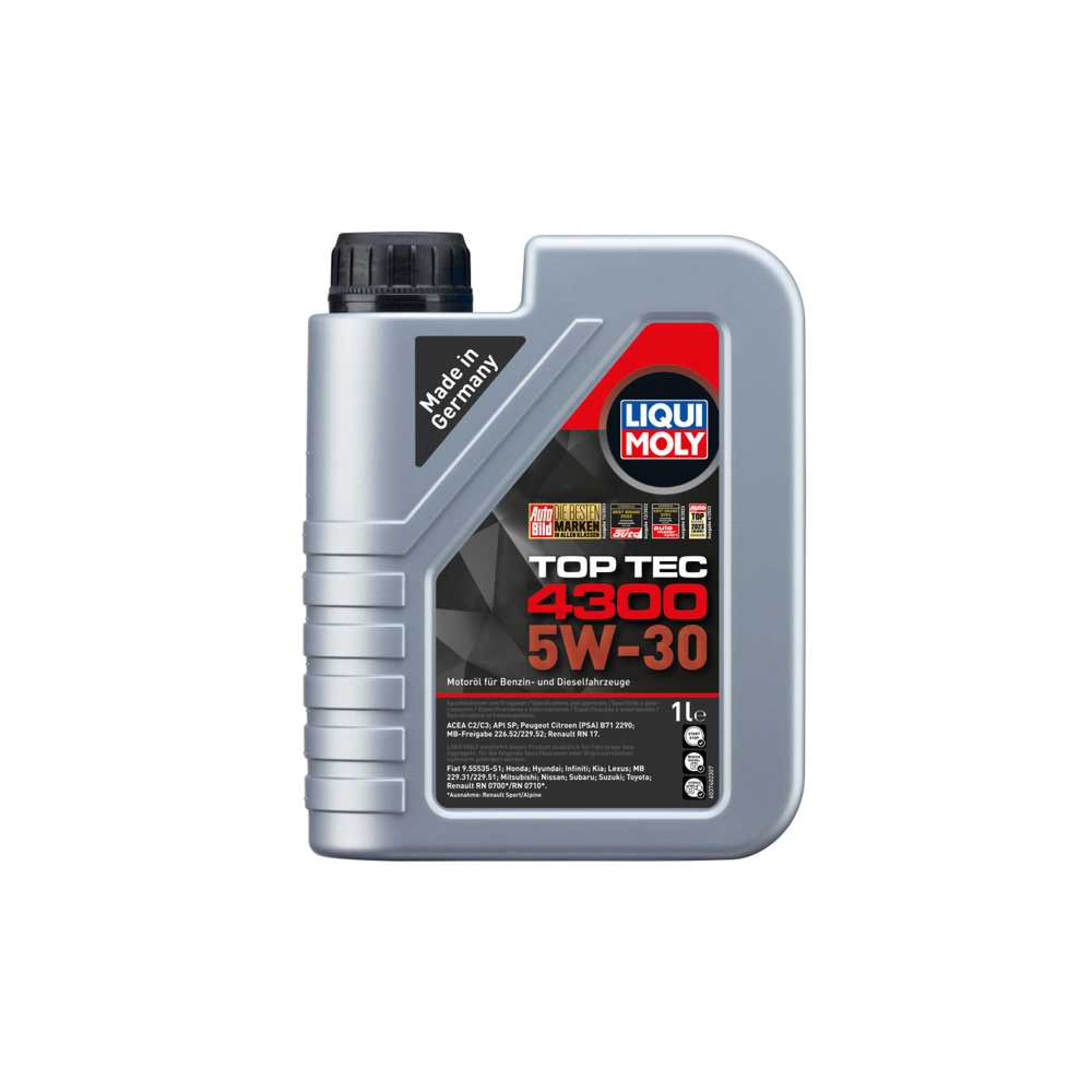 Моторное масло LIQUI MOLY TOP TEC 4300 5W30 1L | Oiler