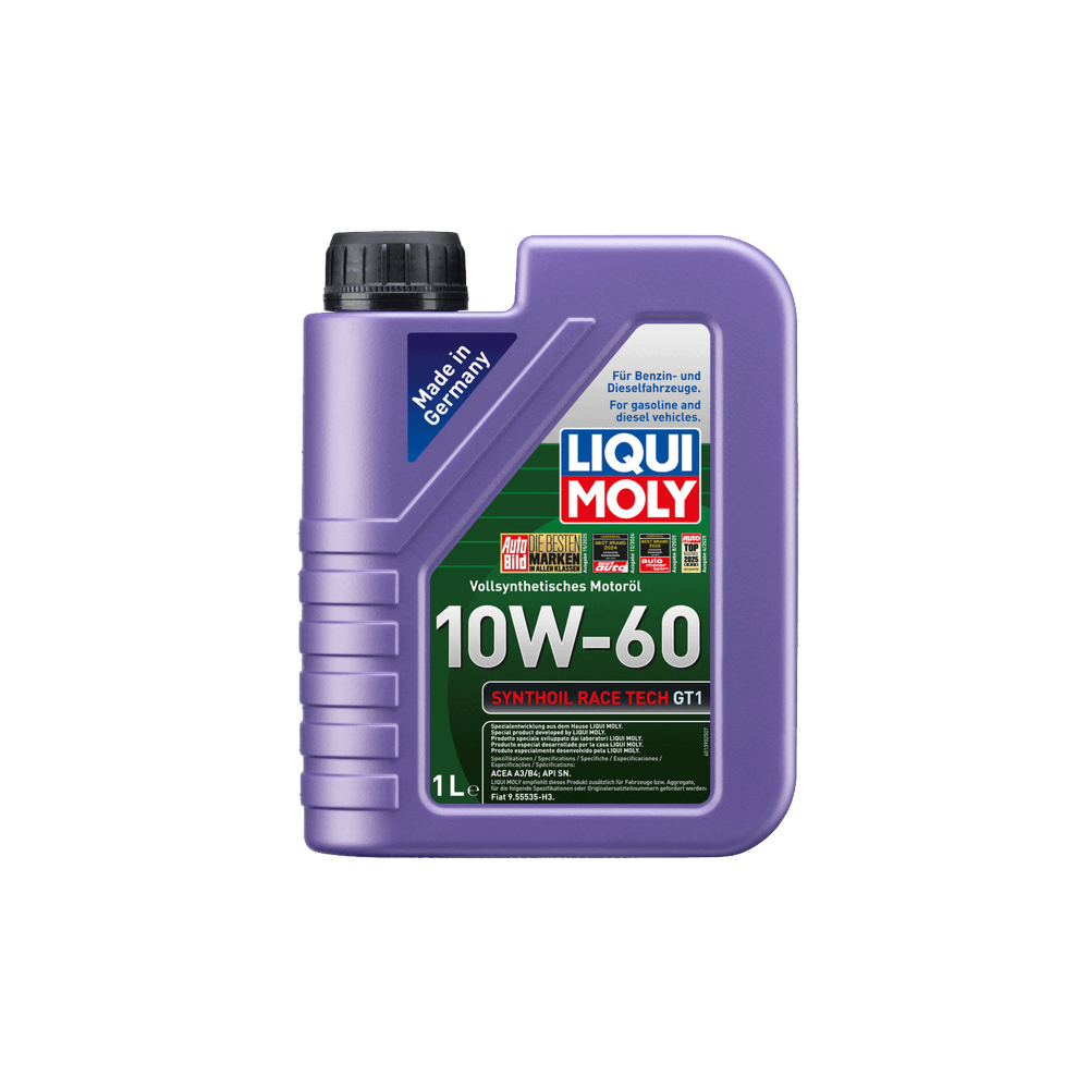 Engine oil LIQUI MOLY SYNTHOIL RACE TECH GT1 10W60 1L | Oiler