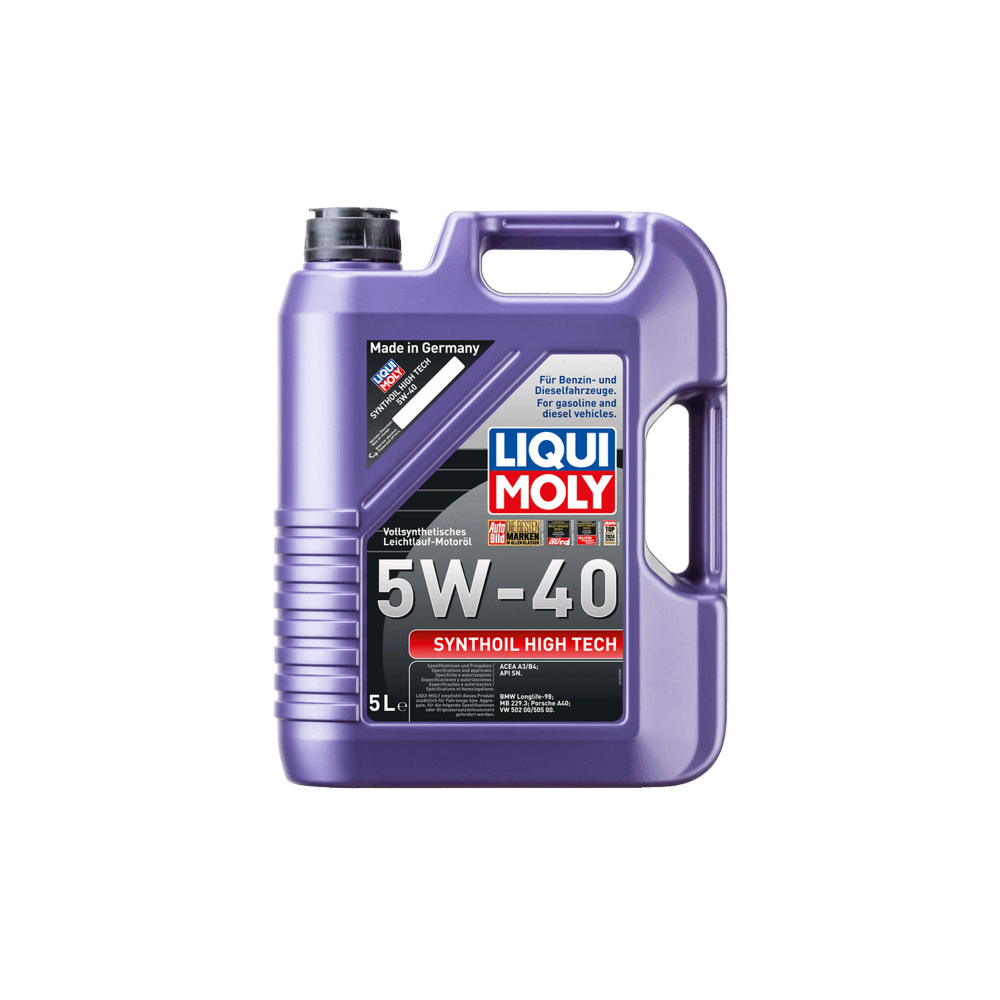 Engine oil LIQUI MOLY SYNTHOIL HIGH TECH 5W40 5L | Oiler