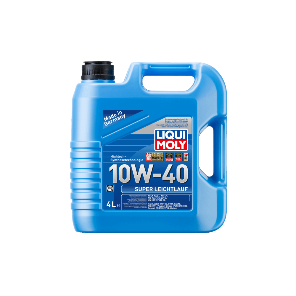 Моторное масло LIQUI MOLY SUPER LEICHTLAUF 10W40 4L | Oiler