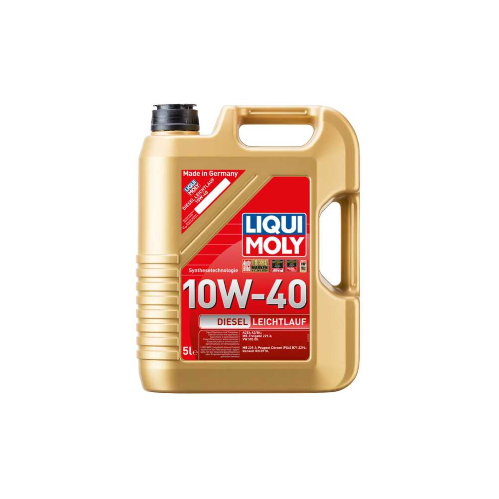 Моторное масло LIQUI MOLY DIESEL LEICHTLAUF 10W40 5L | Oiler