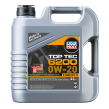 Variklio alyva LIQUI MOLY TOP TEC 6200 0W20 4L | Oiler
