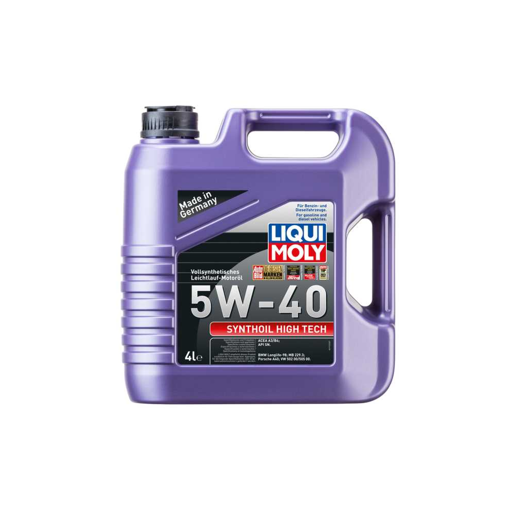 Variklio alyva LIQUI MOLY SYNTHOIL HIGH TECH 5W-40 4L | Oiler