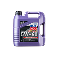 Моторное масло LIQUI MOLY SYNTHOIL HIGH TECH 5W-40 4L | Oiler