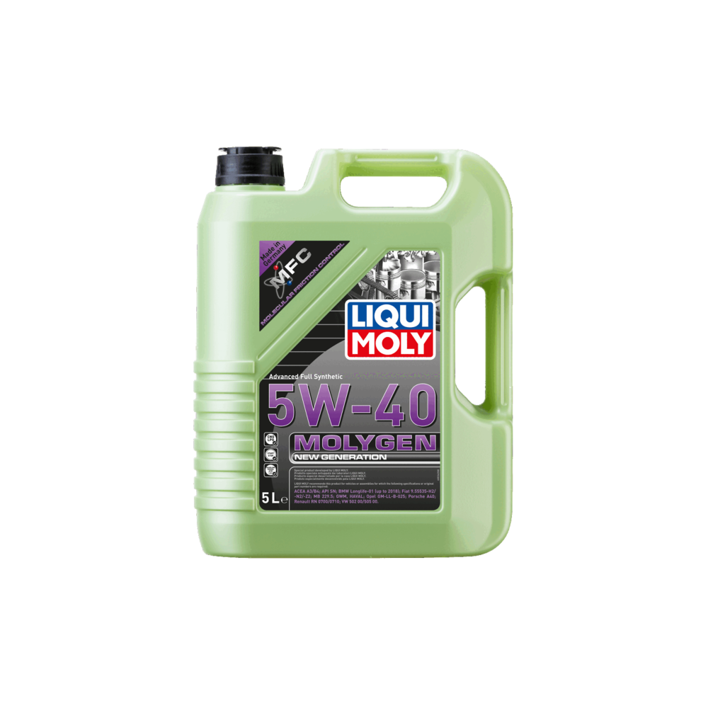 Engine oil LIQUI MOLY MOLYGEN NEW GENERATION SAE 5W40 5L | Oiler