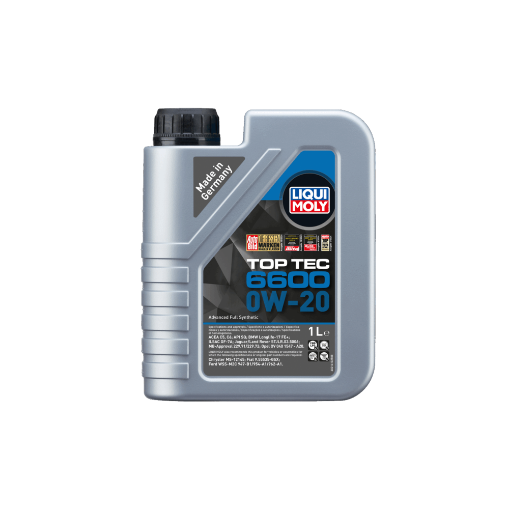 Variklio alyva LIQUI MOLY TOP TEC 6600 0W20 1L | Oiler