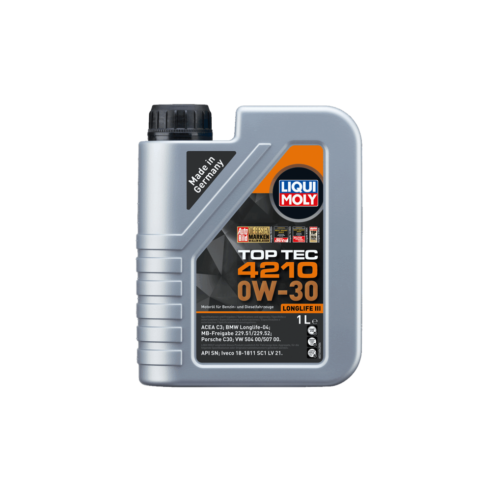 Variklio alyva LIQUI MOLY TOP TEC 4210 0W30 1L | Oiler