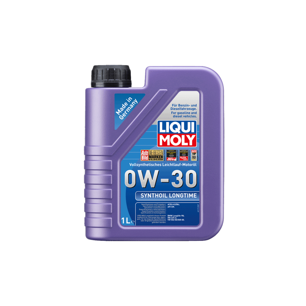 Variklio alyva LIQUI MOLY SYNTHOIL LONGTIME 0W30 1L | Oiler