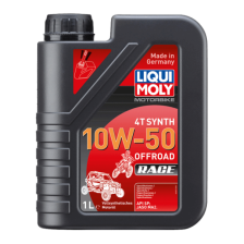 Моторное масло LIQUI MOLY MOTORBIKE 4T SYNTH OFFROAD RACE 10W50 1L | Oiler