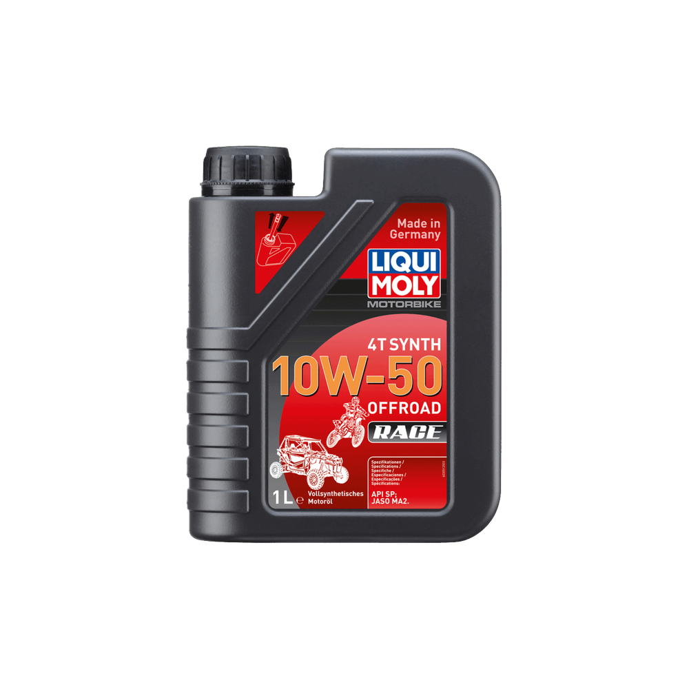 Variklio alyva LIQUI MOLY MOTORBIKE 4T SYNTH OFFROAD RACE 10W50 1L | Oiler
