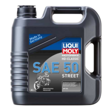 Engine oil LIQUI MOLY MOTORBIKE HD-CLASSIC SAE 50 STREET 4L | Oiler