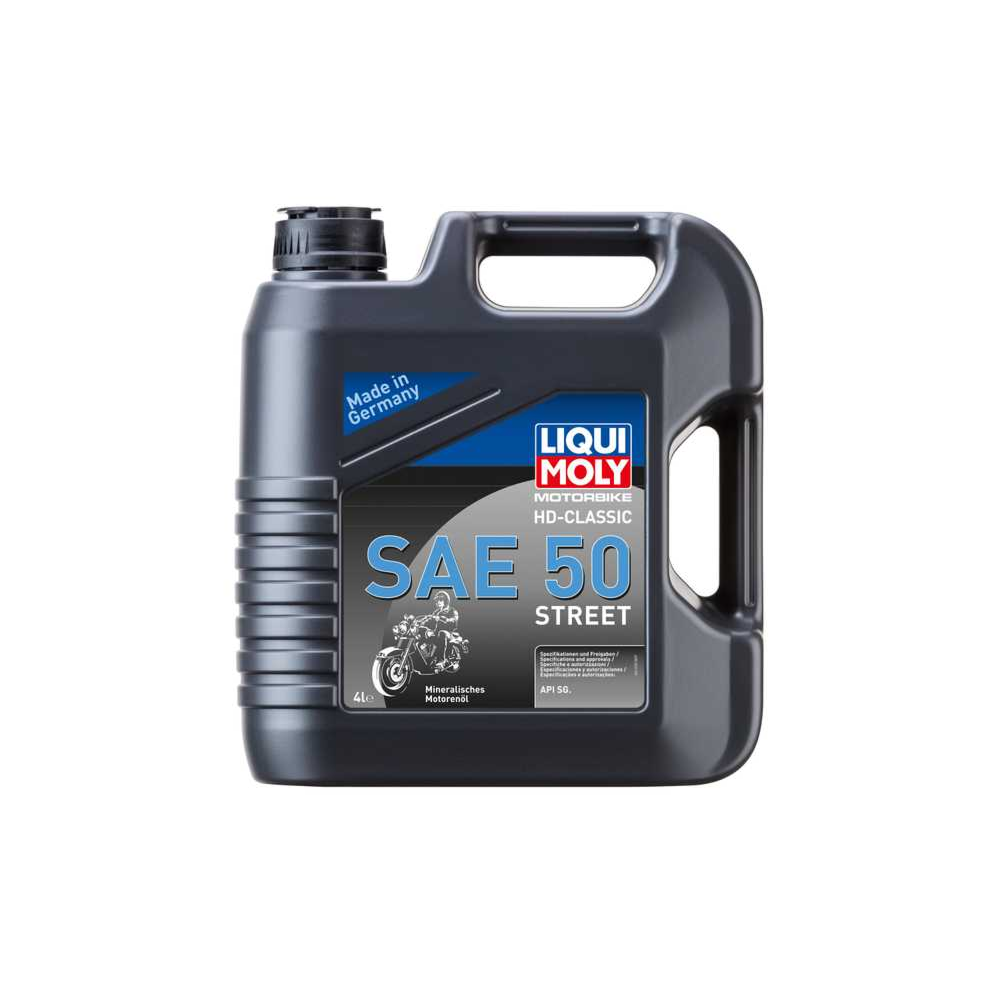 Variklio alyva LIQUI MOLY MOTORBIKE HD-CLASSIC SAE 50 STREET 4L | Oiler