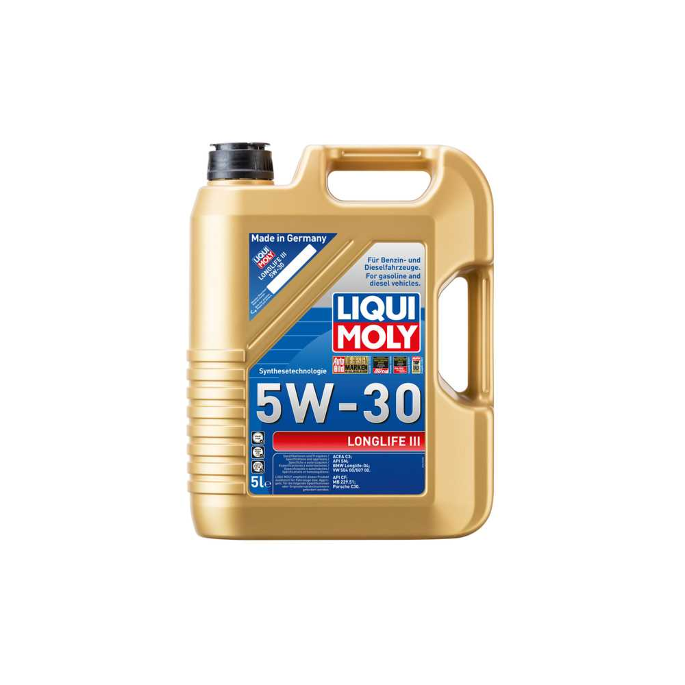 Моторное масло LIQUI MOLY Longlife III 5W30 5L | Oiler