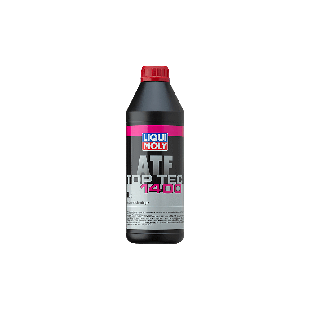 Automatinės pavarų dėžės alyva LIQUI MOLY 3662 TOP TEC ATF 1400 1L | Oiler