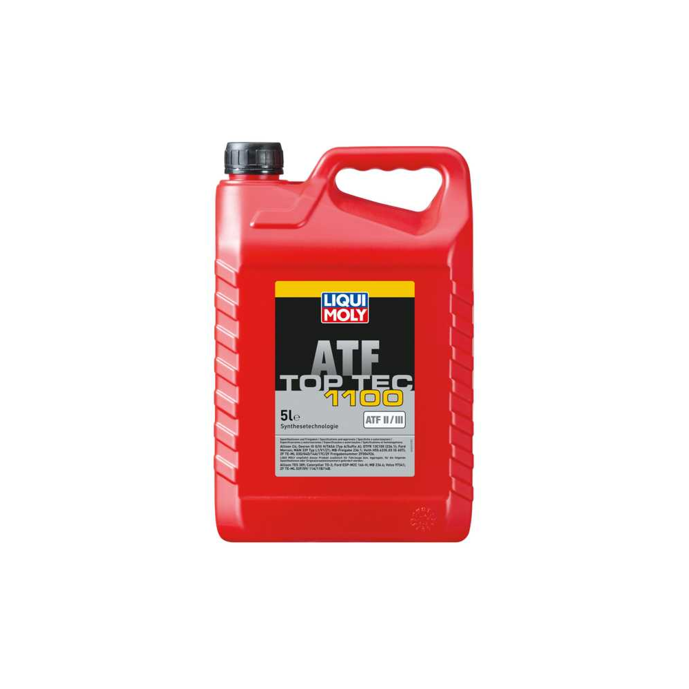 Automatinės pavarų dėžės alyva LIQUI MOLY 3652 TOP TEC ATF 1100 5L | Oiler