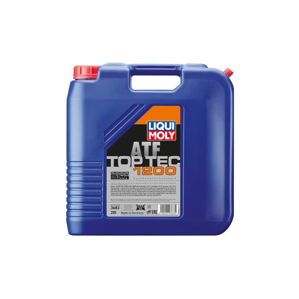 Transmisijos alyva LIQUI MOLY TOP TEC ATF 1200 20L | Oiler