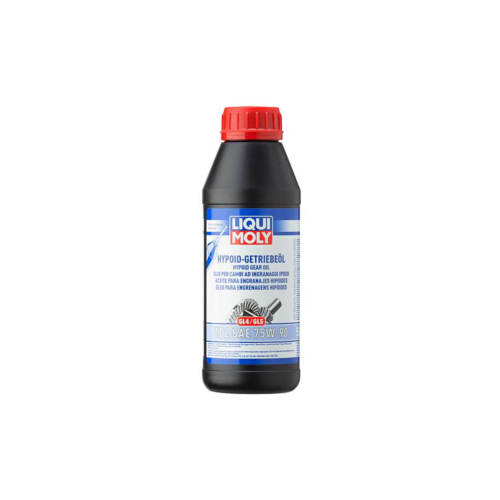 Transmisijos alyva LIQUI MOLY 1406 Hypoid (GL4/5) TDL SAE 75W-90 500 ml | Oiler