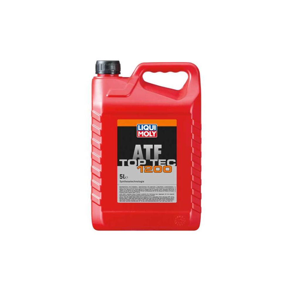 Automātiskās pārnesumkārbas eļļa LIQUI MOLY Top Tec ATF 1200 5L | Oiler