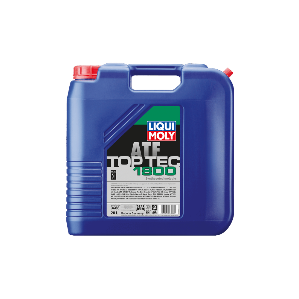 Масло для автоматических коробок передач LIQUI MOLY 3688 TOP TEC ATF 1400 20L | Oiler