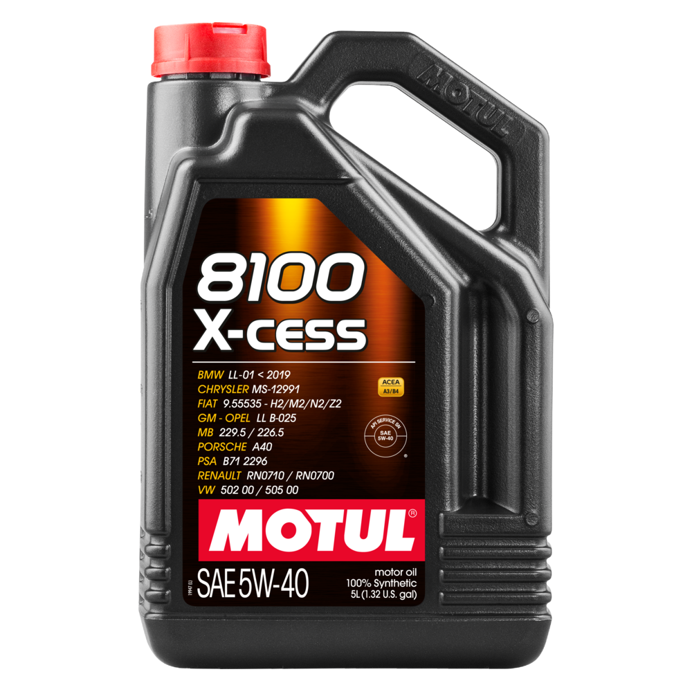 Engine oil MOTUL 8100 X-CESS 5W40 5L | Oiler