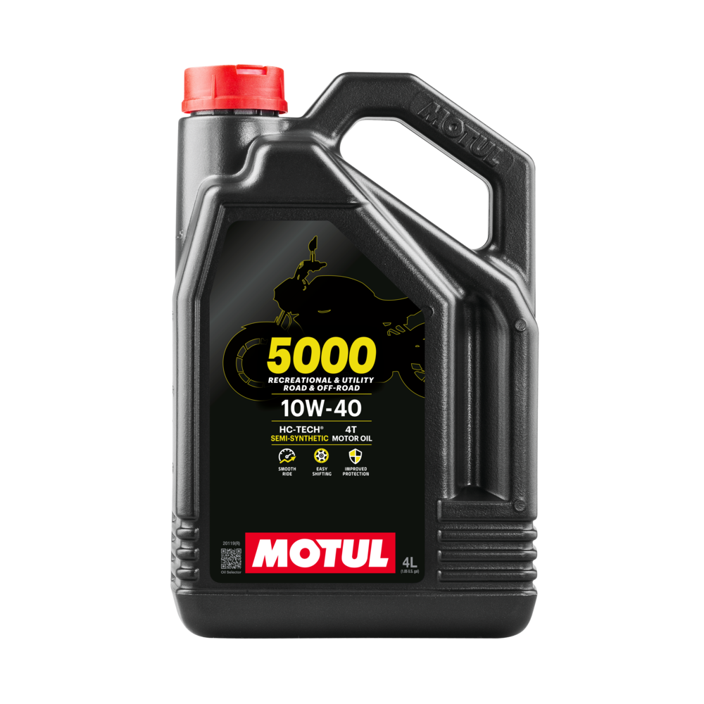 Моторное масло MOTUL 5000 4T HC-TECH 10W40 4L | Oiler