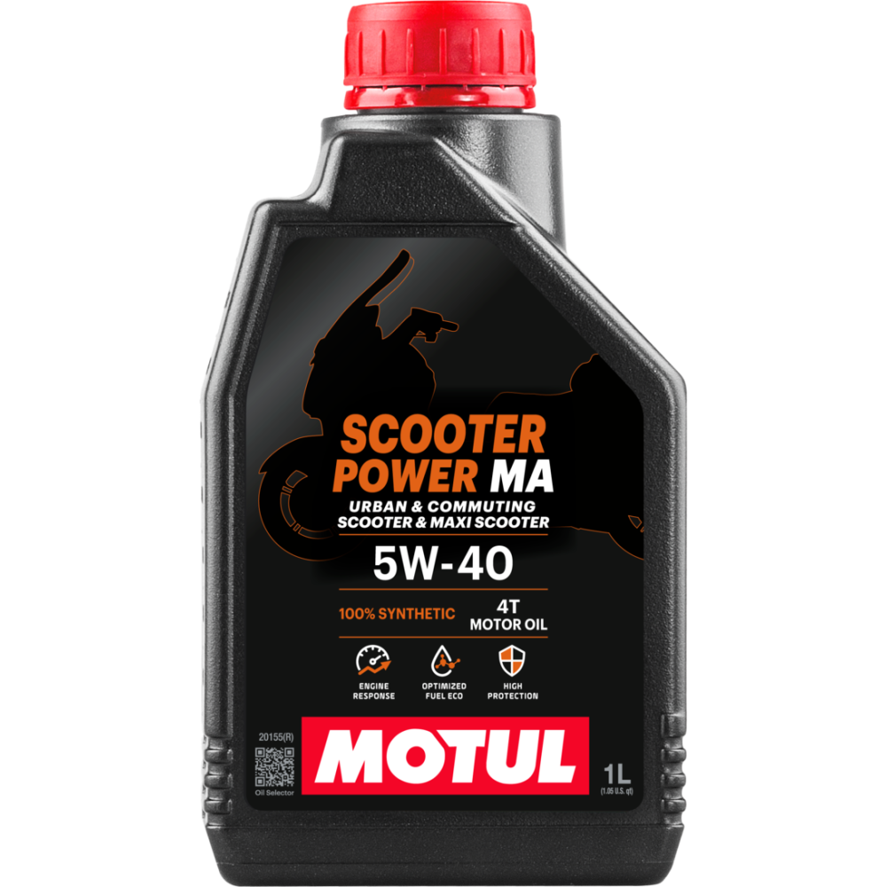 Engine oil MOTUL SCOOTER POWER 4T 5W40 1L | Oiler