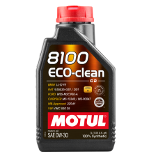 Engine oil MOTUL 8100 ECO-CLEAN  0W30 5L | Oiler