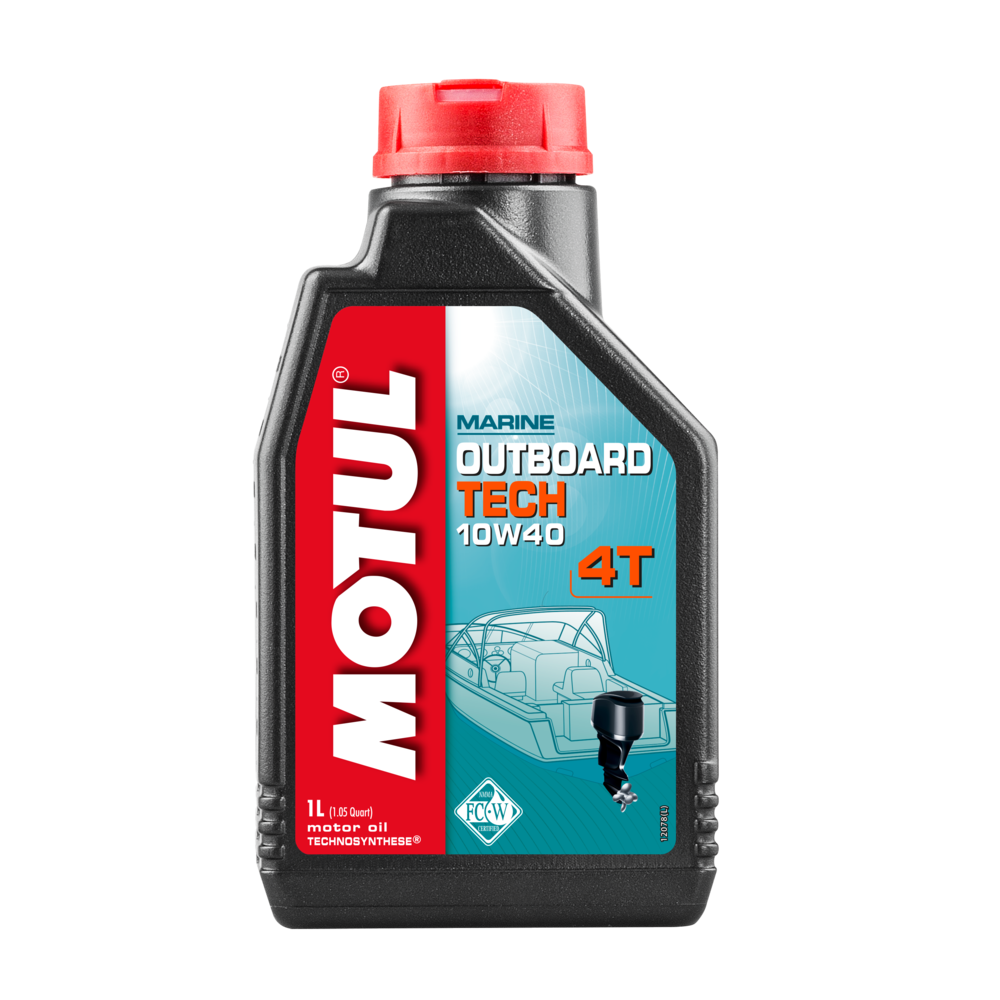 Variklio alyva MOTUL OUTBOARD TECH 4T 10W40 1L | Oiler