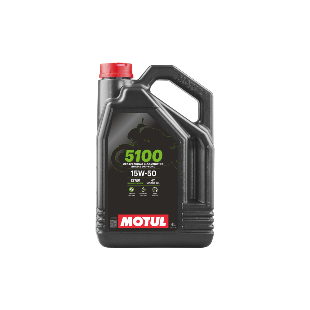 Variklio alyva MOTUL 5100 4T 15W50 4L | Oiler