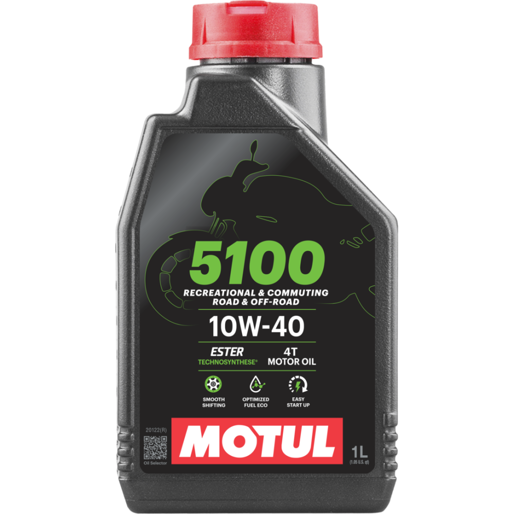 Variklio alyva MOTUL 5100 4T 10W40 1L | Oiler