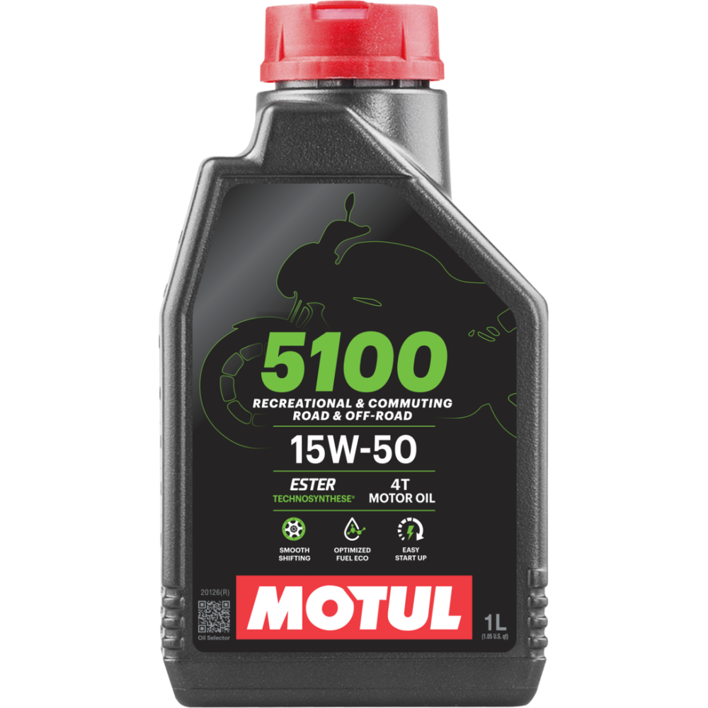 Моторное масло MOTUL 5100 4T 15W50 1L | Oiler