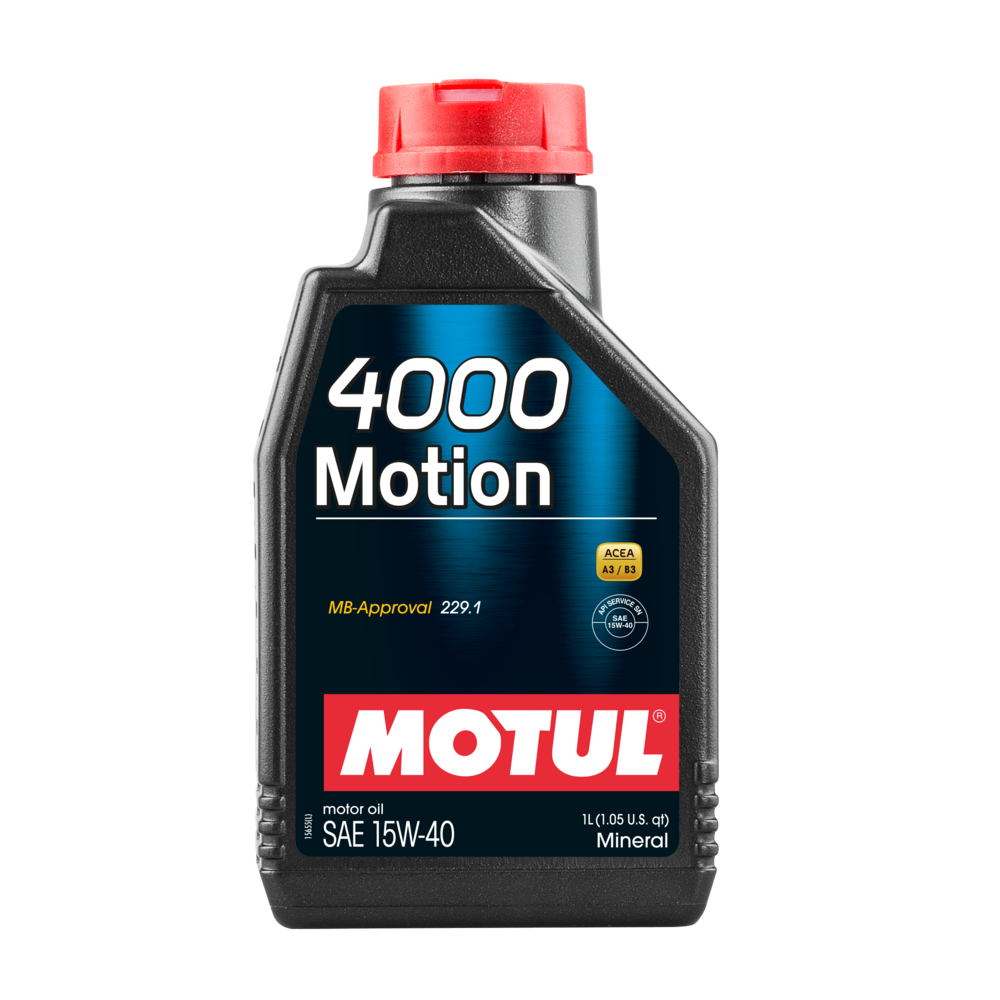 Variklio alyva MOTUL 4000 MOTION 15W40 1L | Oiler