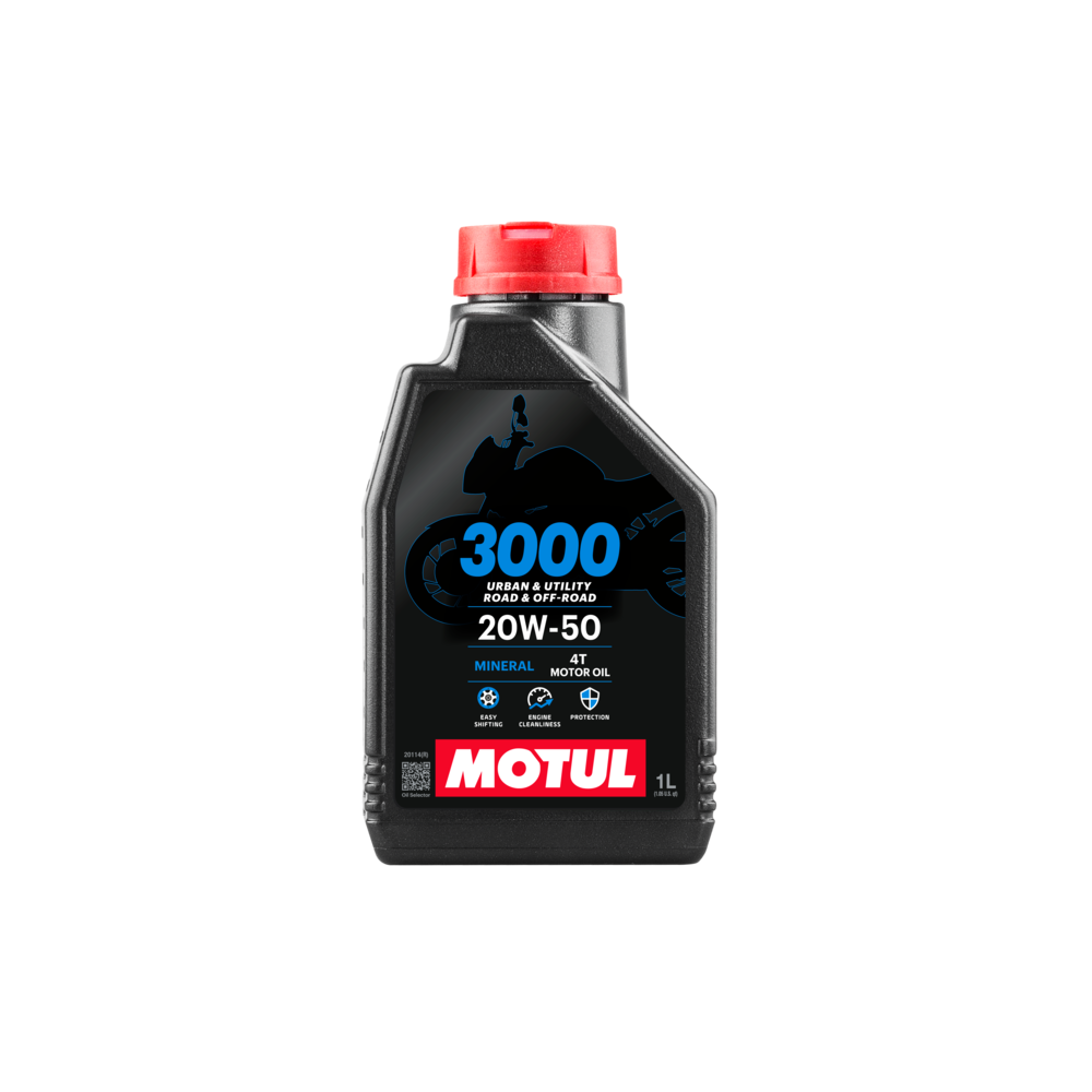 Engine oil MOTUL 3000 4T 20W50 1L | Oiler