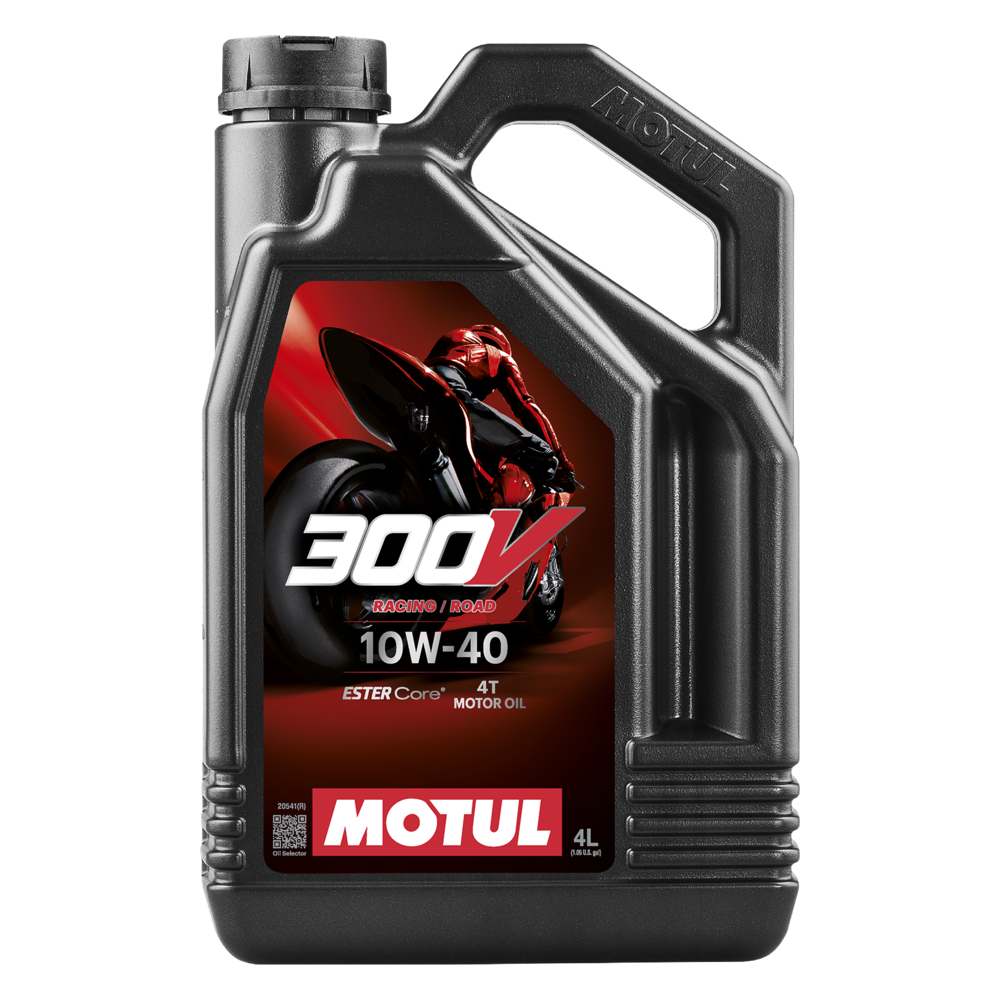 Моторное масло MOTUL 300V 4T FL 10W40 4L | Oiler