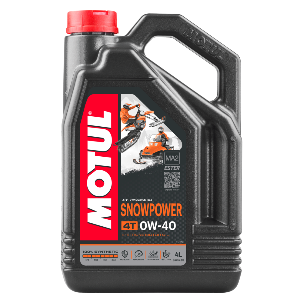 Моторное масло MOTUL SNOWPOWER 0W40 4T 4L | Oiler