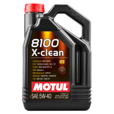 Variklio alyva MOTUL 8100 X-CLEAN 5W40 5L | Oiler