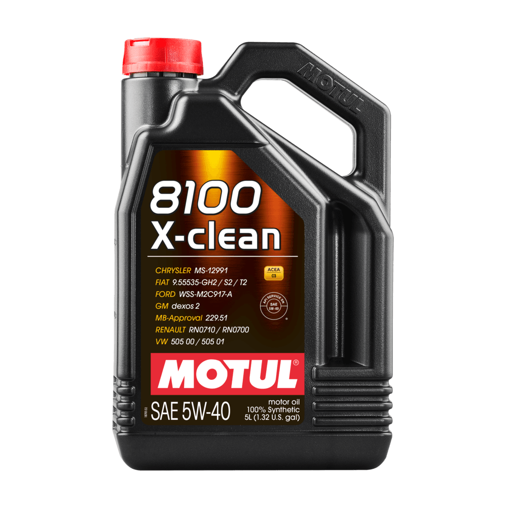 Variklio alyva MOTUL 8100 X-CLEAN 5W40 5L | Oiler