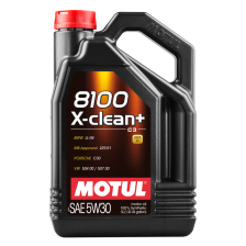 Variklio alyva MOTUL 8100 X-CLEAN+ 5W30 5L | Oiler