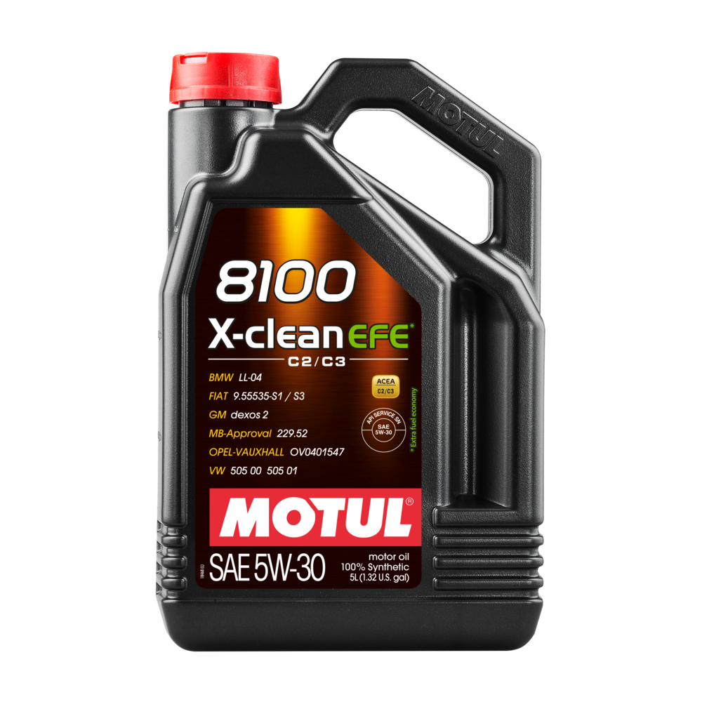 Variklio alyva MOTUL 8100 X-CLEAN EFE 5W30 5L | Oiler