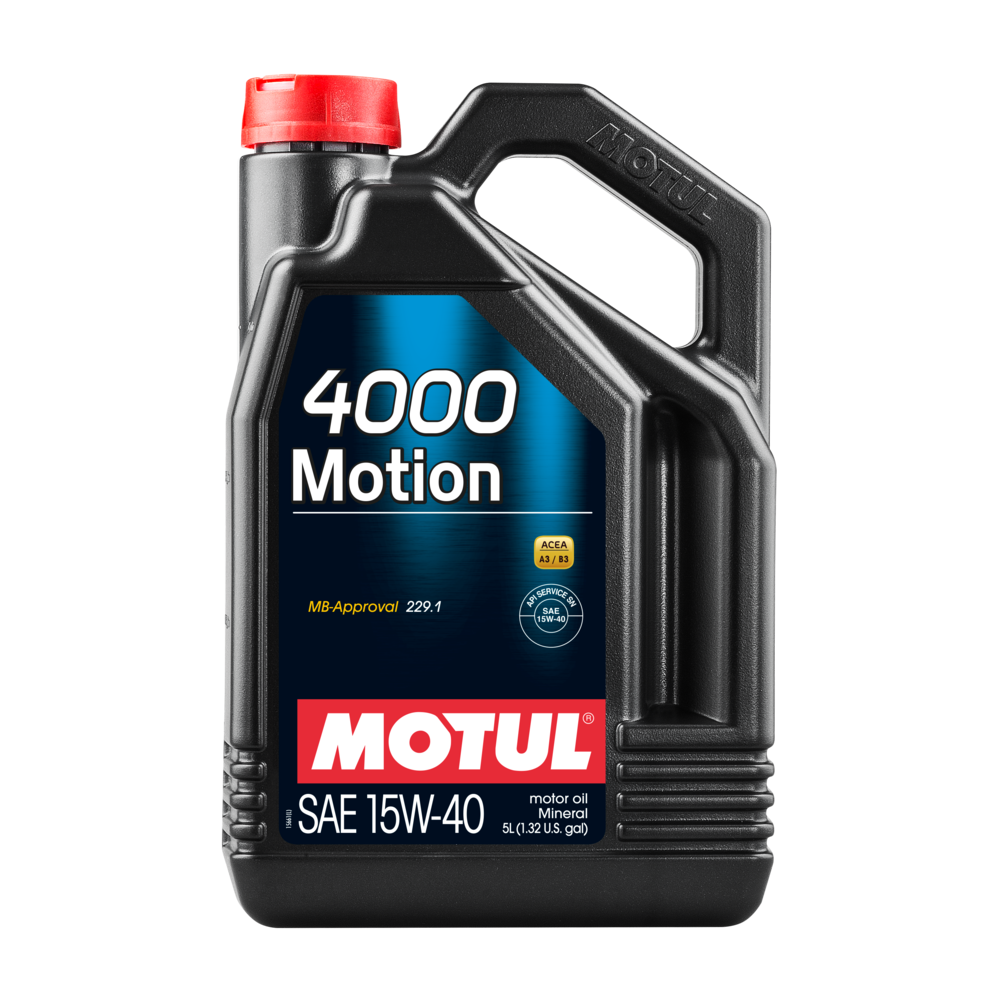 Engine oil MOTUL 4000 MOTION 15W40 5L | Oiler