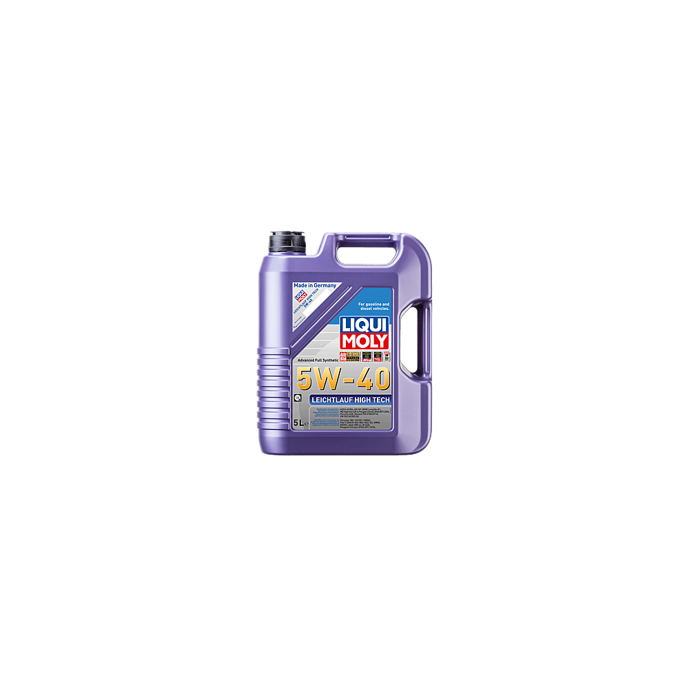 Engine oil LIQUI MOLY LEICHTLAUF HIGH TECH 5W40 5L | Oiler