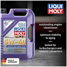 Variklio alyva LIQUI MOLY LEICHTLAUF HIGH TECH 5W40 5L | Oiler
