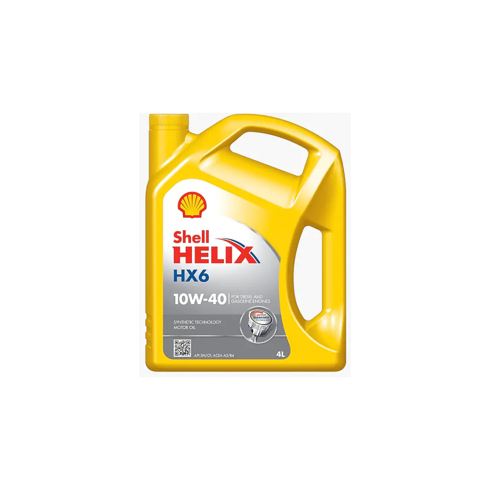 Моторное масло SHELL HELIX HX6 10W40 4L | Oiler