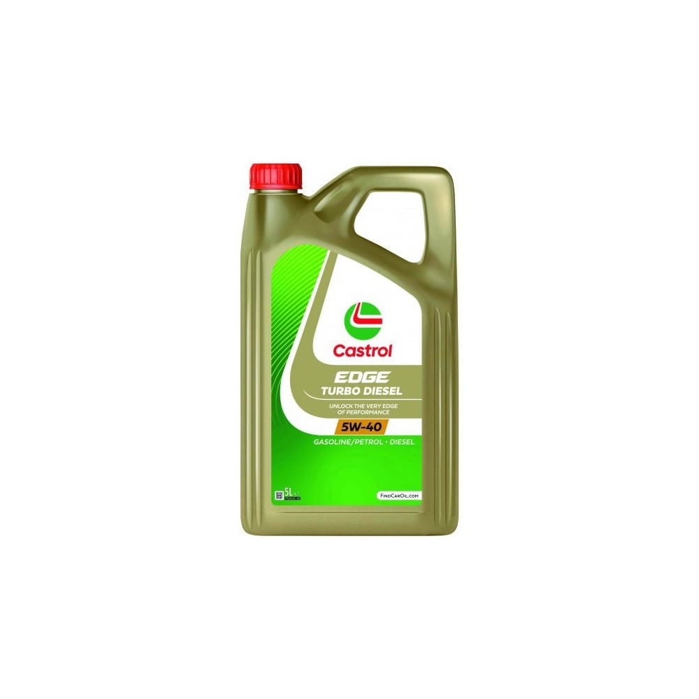 Variklio alyva CASTROL 5W40 EDGE TURBO DIESEL 5L | Oiler