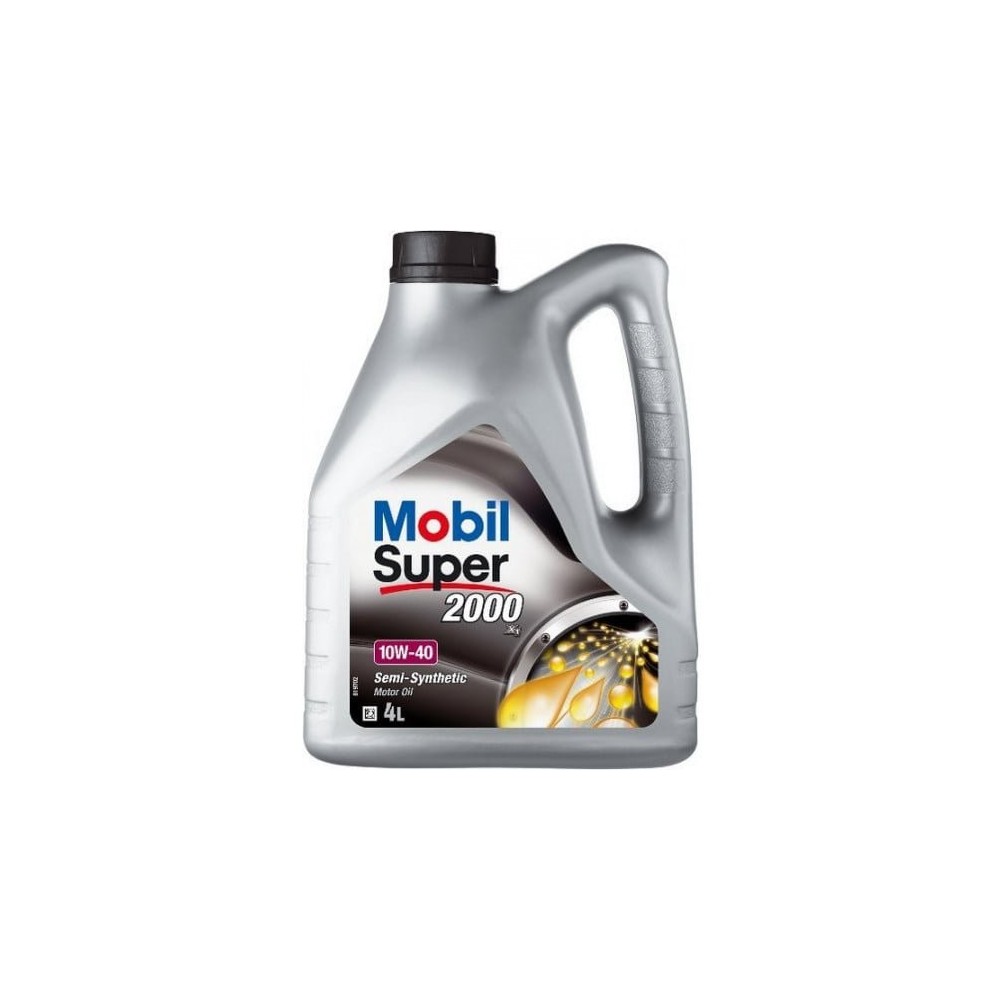 Engine oil MOBIL 10W40 SUPER 2000 4L | Oiler